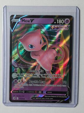 Pokémon TCG - Mew V - Fusion Strike - Ultra Rare - 113/264